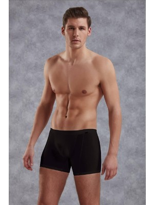 Doreanse 1510 Erkek Micro Modal Torbalı Siyah Boxer