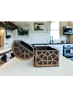 Bezos Klitli Tip Box Bahşiş Kutusu ve Kumbara Sandık Tipi Tipbox