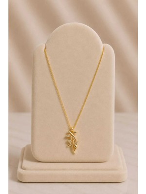 Mdm Style Yusufçuk Figürlü Gold Kolye