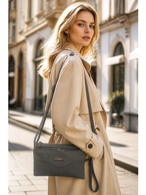 Monalisa Home Çok Gözlü Askılı Kol Çantası