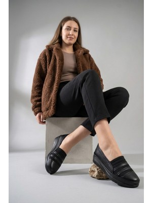 Walkenzo 5035 Kadın Streçli Bağcıksız Günlük Ayakkabı