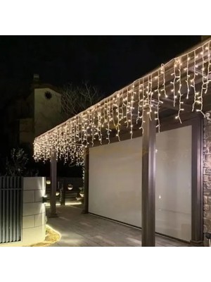 Aydogan's 3m 100 LED Çakarlı IP65 Dış Mekan Saçak Perde