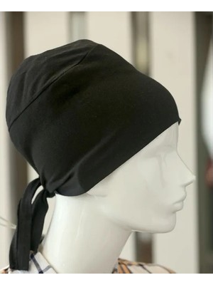TeknoKapsül Bağlamalı Tesettür Bone - Bağlamalı Bandana 5 Adet