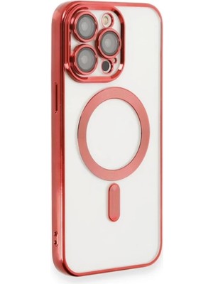 TeknoKapsül Apple iPhone 14 Pro Max Kılıf Kross Magneticsafe Kapak - Kırmızı