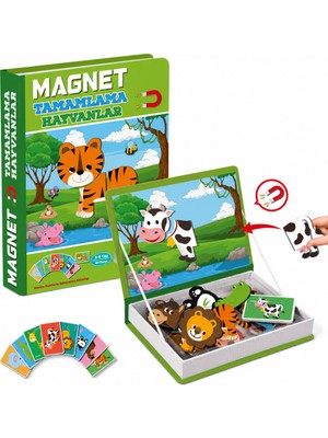 TeknoKapsül 1512 Magnet Tamamlama - Hayvanlar/ +3 Yaş