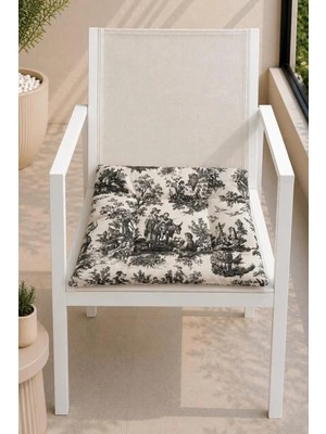 1 Adet Dijital Baskılı Pofidik Sandalye ve Piknik Minderi Çok Amaçlı 40X40CM