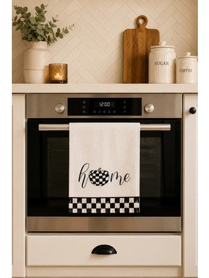Dekoratif Mutfak Pamuklu Fırın Havlusu Özel Desenli Etnik Model 35X50 cm Yıkanabilir Ürün Adı