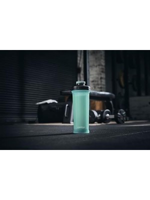 TeknoKapsül Shake Go Sporcu Suluğu & Shaker 820ML Turkuaz