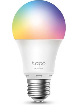 TeknoKapsül Tapo L530E 3.0, Matter Wi-Fi LED Akıllı Ampul, Çok Renkli, E27,60W 806 Amazon Alexa ve Google Home ile Çalışır, Renk Değiştirilebilir, Hub Gerekmez