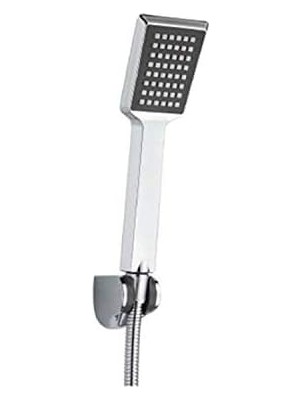 TeknoKapsül Tema Arya 1 Fonksiyonlu Askılı Duş Seti Kireç Kırıcı Özellikli Sade Şık Tasarım 150-190CM Ince Çift Kenetli Örgülü Duş Spirali