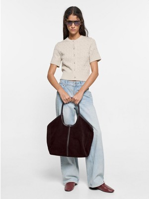Parfois Kadın Deri 15" Laptop Shopper Çanta