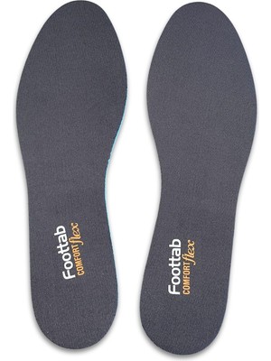 1001 Soft Comfort Ayakkabı Tabanı, Nefes Alabilen Rahat Kumaş Spor Tabanlık, 1 Çift (Siyah, 45-46)