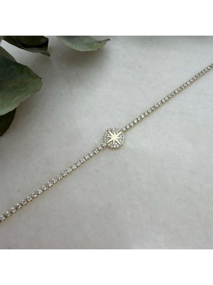 Nes Design Kuzey Yıldızı Tamtur Bileklik (17+2 Cm)