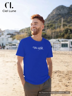 Mondschein Erkek Mndschesing Graphic Mndsches Lune - Oversize T-Shirt