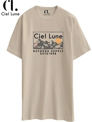 Mondschein Unisex Mndsches Lune Oversize Tshirt
