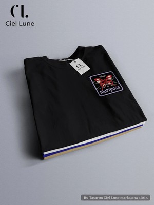 Mondschein Unisex Mariposa Özel Tasarım - Oversize T-Shirt