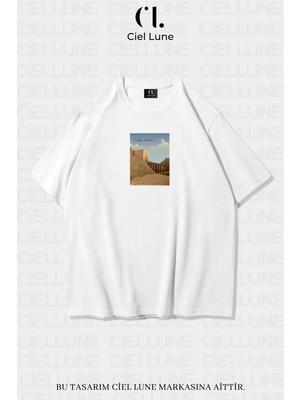 Mondschein Unisex Saudi Desing Mndsches Studio- Oversize T-Shirt