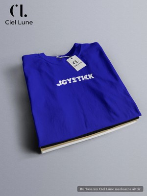 Mondschein Unisex Joystick Özel Tasarım - Oversize T-Shirt