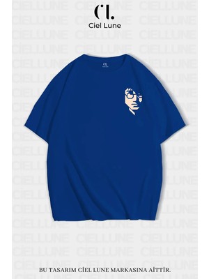 Mondschein Unisex Kadın Erkek Harry Poter Baskılı Özel Tasarım Oversize T-Shirt