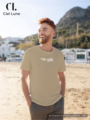 Mondschein Erkek Mndschesing Graphic Mndsches Lune - Oversize T-Shirt
