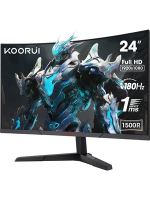 1001 24E6CA 23.6" Monitör, Monitörü, Monitörler ile Yüksek Hızlı Oyun Deneyimi, 180Hz Yenileme Hı