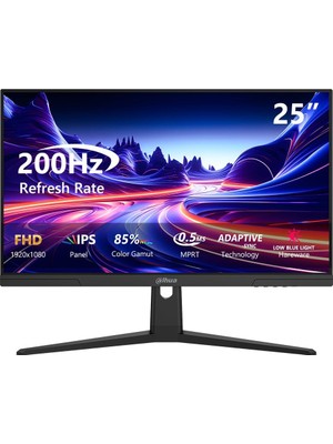 1001 LM25-E231BN 25" 200Hz 0.5ms IPS Full Hd Gaming Monitör (Dp/hdmı + Vesa Destekli)