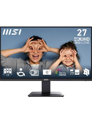 1001 27" Pro MP273U Kurumsal Monitör, Uhd, 16:9, Flat, IPS 60Hz,4ms, Adaptive-Sync