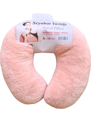 1001 Seyahat Boyun Yastığı Toz Pembe