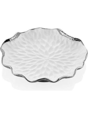 Lamedore CURVE BEYAZ SILVER PASTA TABAGI 20X20X2,5 CM (6)