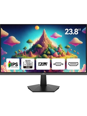 1001 23.8" MF2408-A Gaming Monitör 120Hz 5ms IPS Fhd Siyah