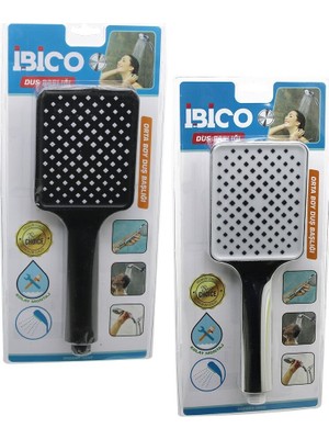 Tuğraçelik Ibico K13-044 Orta Boy Vakumlu Duş Başlık Krom Gövde
