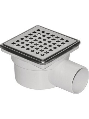 Tuğraçelik Özbest Metal Paslanmaz Yer Süzgeci 10X10X50