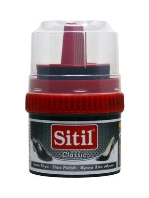 Tuğraçelik Sitil Krem Ayakkabı Boyası 50 ml - Siyah- 12'li Paket