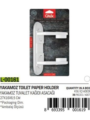 Tuğraçelik Qlux L-00161 Yakamoz Wc Kağıtlık