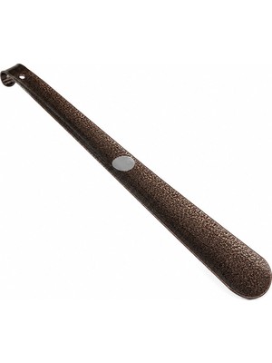 Tuğraçelik Öysan Metal Kerata Ayakkabı Çekecek - Kahverengi 60-65 Cm- 12'li Paket