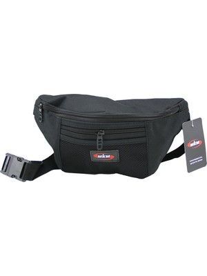Tuğraçelik Mkm 03-90-581 MKM-3039 Bodybag Omuz Çantası (3 Fermuarlı Bölme + 1 Fileli Açık Bölme) 12X10X25CM