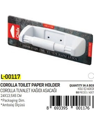 Tuğraçelik Qlux L-00117 Corolla Wc Kağıtlık