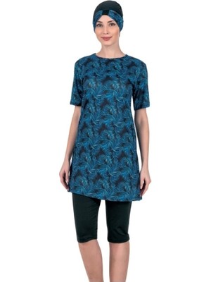Larimar Fantasy 3368 Kadın Kısa Kol Taytlı Mayo