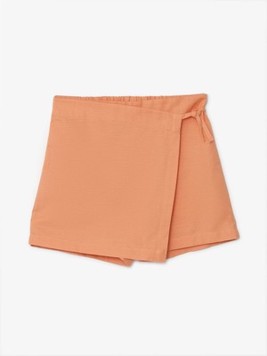 Lc Waikiki Yeni Sezon Beli Lastikli Kız Çocuk Şort Etek