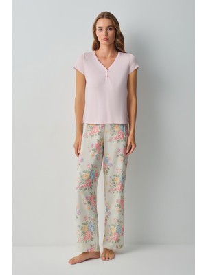 Suwen Fleur Pijama Takımı