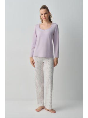 Suwen Amara Pamuklu Pijama Takımı