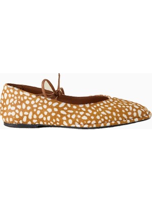 Anthropologie By Anthropologie Willow Bağcıklı Deri Kadın Babet