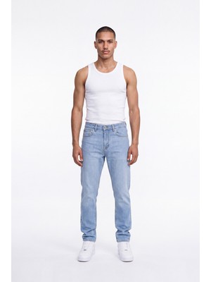 Machinist Erkek Regular Fit Jean Pantolon Mavi