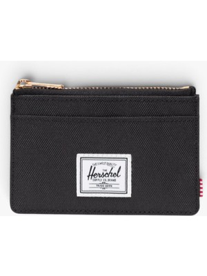 Herschel Oscar  Fermuarlı Kartlık Cüzdan Uniseks Siyah Çanta - 30094