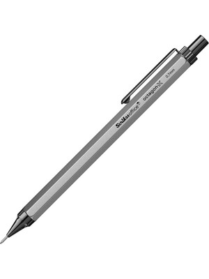 Scrikss Office Octagon-X Mekanik Kurşun Kalem 0.7mm Antrasit