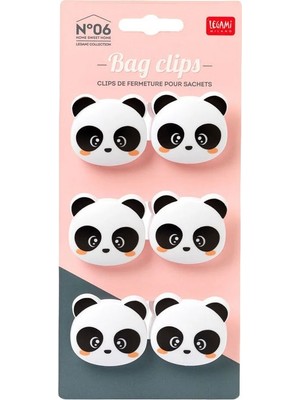 Legami Poşet Klipsi Panda K076587