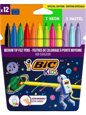 Bic Cosmo Keçeli Kalem 12 Renk 301696
