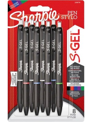 Sharpie S-Gel Jel Mürekkepli Kalem 07 mm 8 Renk 2198778
