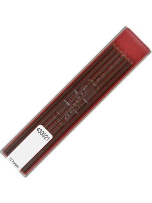 Koh-I-Noor 4300 Renkli Portmin Yedek Uç 2mm Kahverengi 4300-021004PK