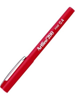 Artline 200 Writing Pen 0,4 Dark Red